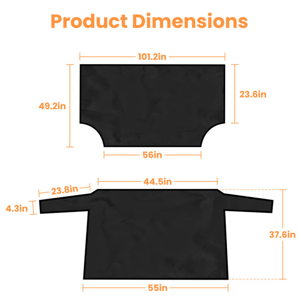Magnetic Car Windshield Covers product image