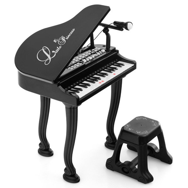 Kids' 37-Key Piano with Stool product image