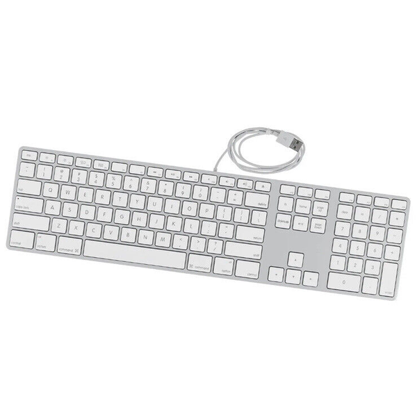 Apple® Wired Keyboard with Numeric Keypad, MB110LL/A product image