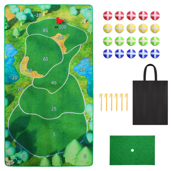 iMounTEK® Kids' Portable Golf Training Mat Set product image