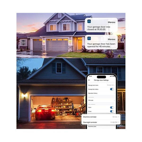 Meross® Smart Wi-Fi Garage Door Opener product image