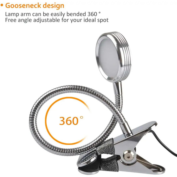 LED Flexible Gooseneck Desk Light  product image