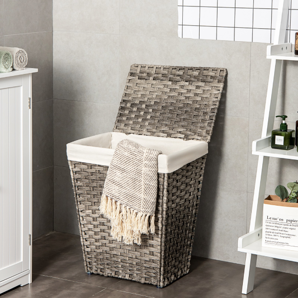 Handwoven Foldable Laundry Hamper product image