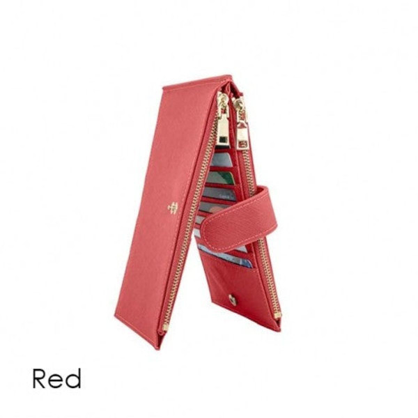 RFID Blocking Multi Card Case Wallet with Zipper Pocket product image