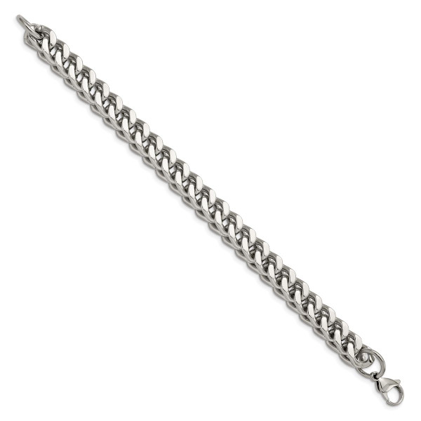 Heavyweight Polished Stainless Steel Bracelet  product image