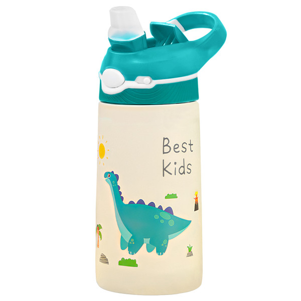 iMounTEK® Kids' Insulated Stainless Steel Water Bottle with Straw Lid product image