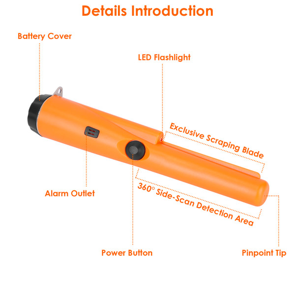 iMounTEK® Handheld Pinpointer Metal Detector with Holster product image