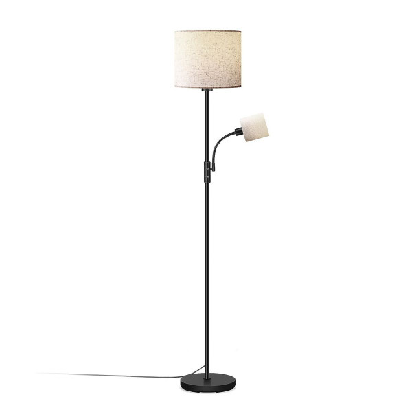 iMounTEK® Modern 2-LED Floor Lamp with Shade product image