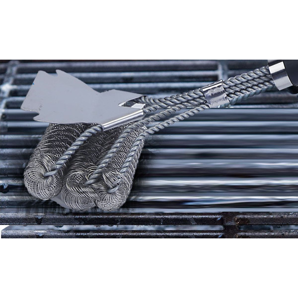 iMounTEK® Stainless Steel BBQ Brush & Scraper product image