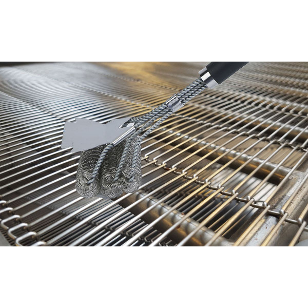 iMounTEK® Stainless Steel BBQ Brush & Scraper product image