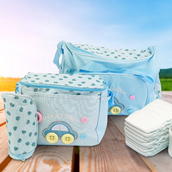 BabyLuv™ 4-Piece Baby Nappy Bag Set product image