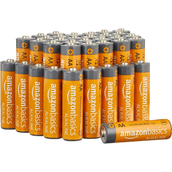 AA Alkaline Battery by Amazon Basics® (144-Pack) product image