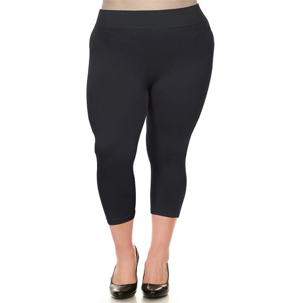 Women's Ultra-Soft High Waisted Capri Leggings (2-Pack) product image