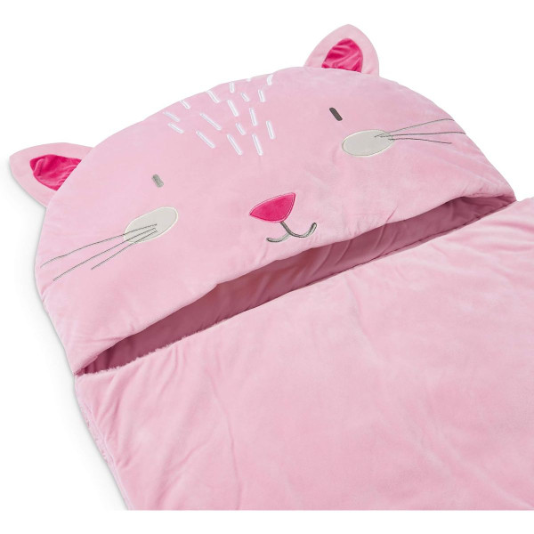 Kids' Ultra-Soft Lightweight Indoor Slumber Sleeping Bag by Amazon Basics® product image