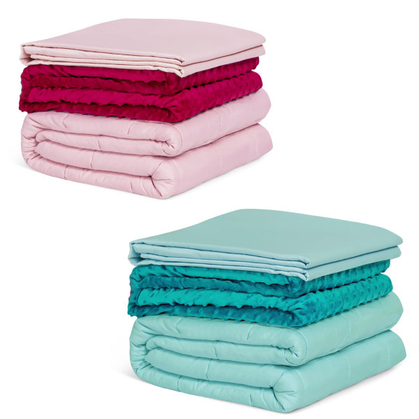 Heavy Weighted Blanket Set with Hot and Cold Duvet Covers product image