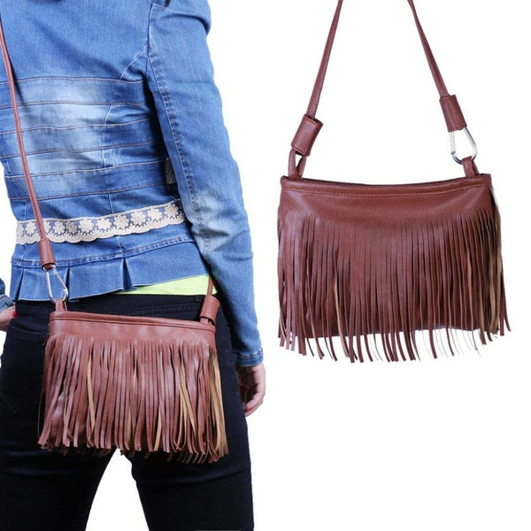 Women's Fringed Crossbody Multifunctional Everyday Bag product image