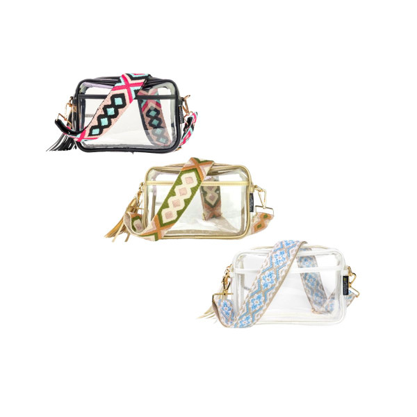Clear Courtney Handbag | Choose Your Strap product image