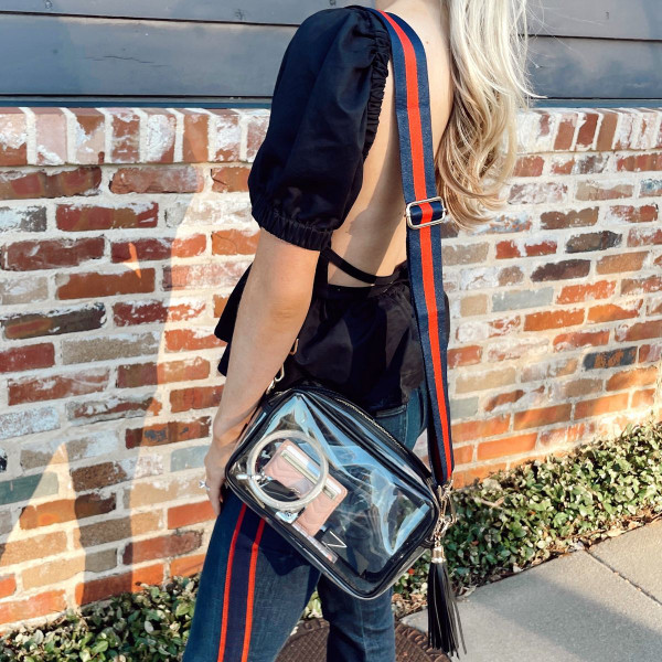 Clear Courtney Handbag | Choose Your Strap product image