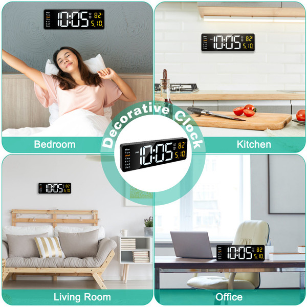 iMounTEK® 15.7-Inch LED Digital Clock product image