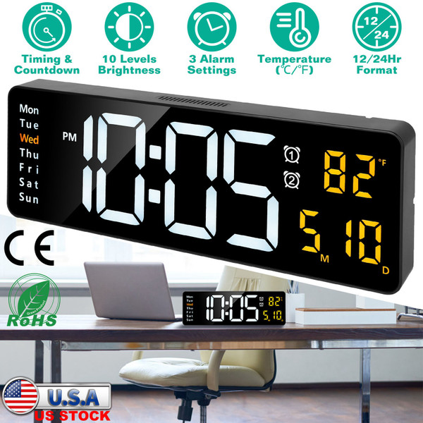 iMounTEK® 15.7-Inch LED Digital Clock product image