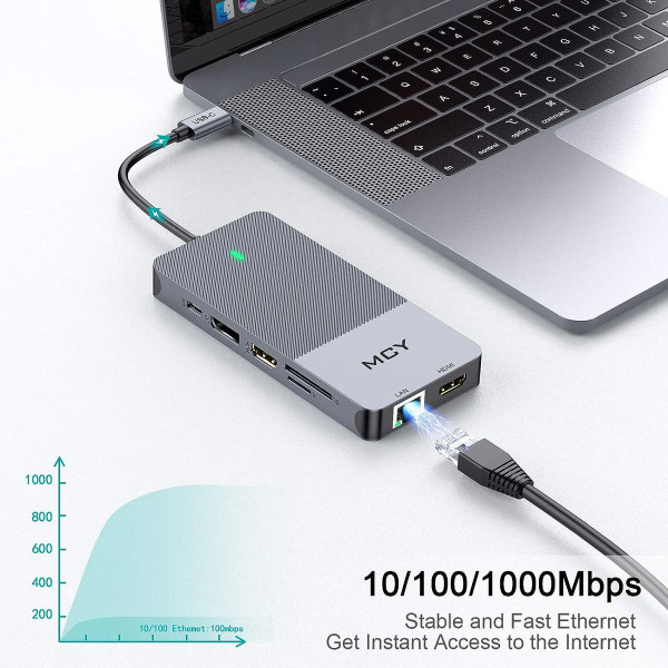 MCY™ USB-C 12-Port Multi-Functional Converter, UCN3403 product image