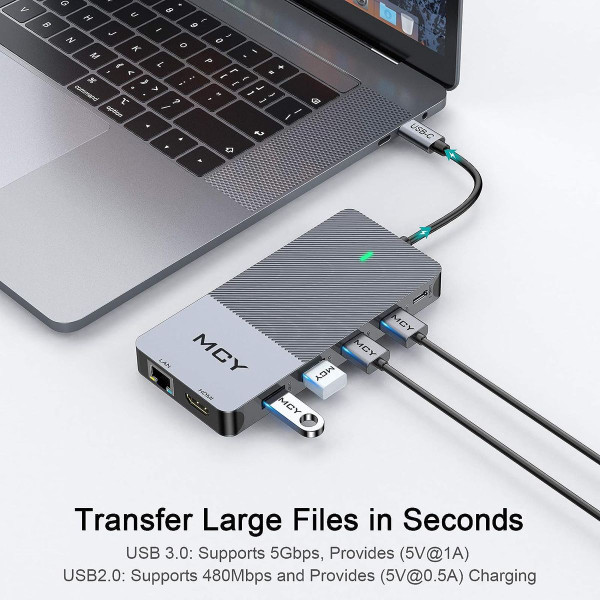 MCY™ USB-C 12-Port Multi-Functional Converter, UCN3403 product image