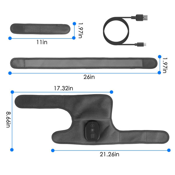 iMounTEK® 3-in-1 Heated Knee Massager product image