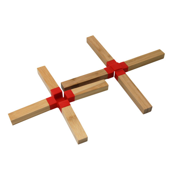 Le Chef™ Tan Bamboo Trivet (Set of 2) product image