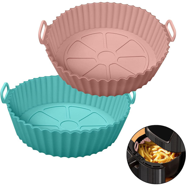 Reusable Silicone Air Fryer Liners (2-Pack) product image