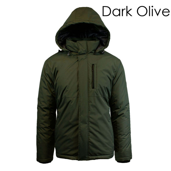 Men's Heavy Weight Water Resistant Tech Jacket with Detachable Hood product image