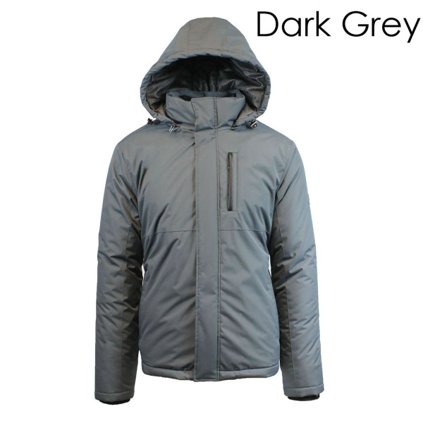 Men's Heavy Weight Water Resistant Tech Jacket with Detachable Hood product image