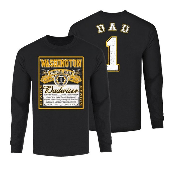 Men's Dadwiser Football Long Sleeve Shirt product image