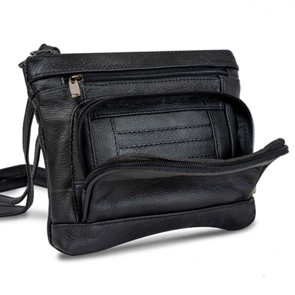 Super Soft Leather Wide Crossbody Bag product image