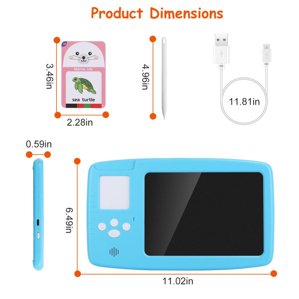 iMounTEK® LCD Flashcard Writing Tablet product image