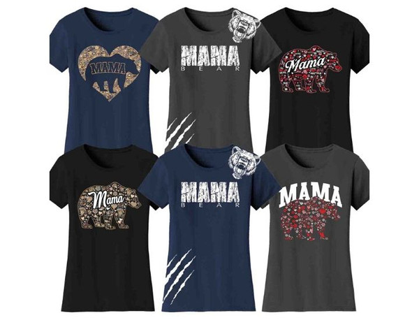 Women's Mama Bear T-Shirt product image