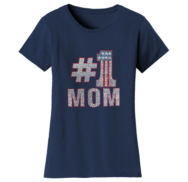 Bling Rhinestone Mother's Day T-Shirts product image