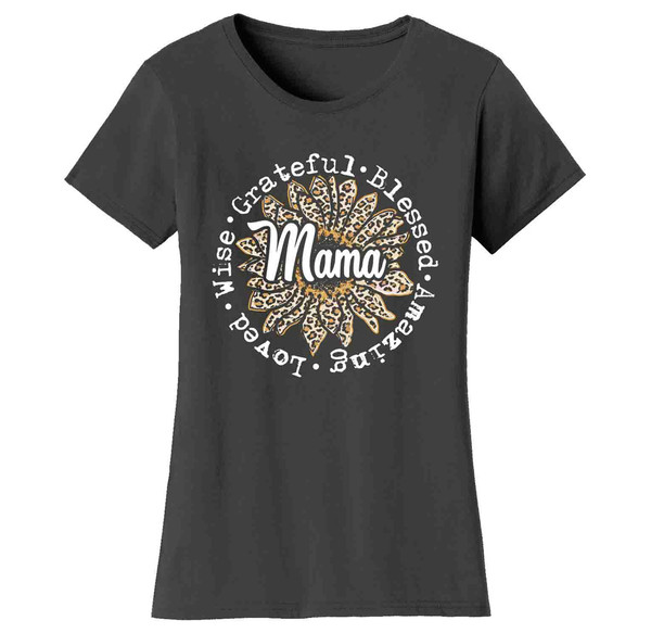 Leopard Sunflower Mother's Day T-Shirts product image