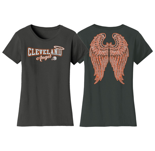 Women's Football Angel T-Shirt product image