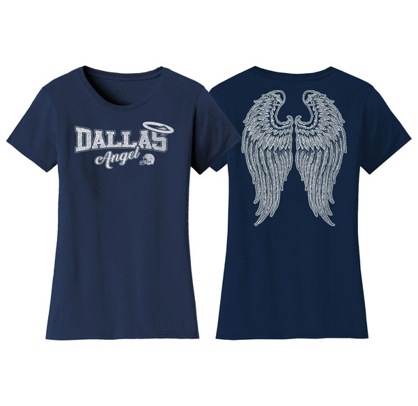 Women's Football Angel T-Shirt product image