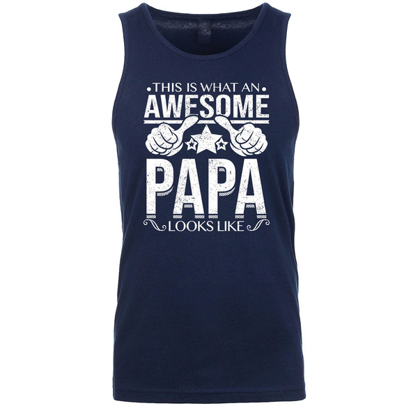 Men's Awesome Dad Grandpa Father's Day Tank Top product image