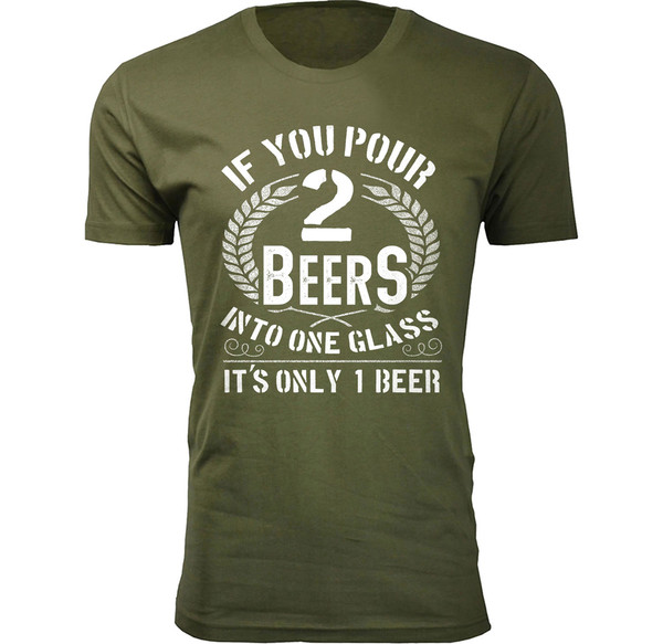 Men's Bacon and Beer Humor T-shirts product image