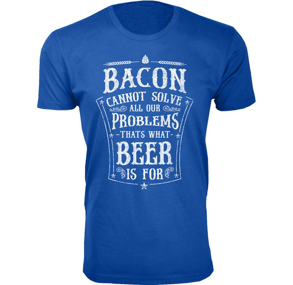 Men's Bacon and Beer Humor T-shirts product image