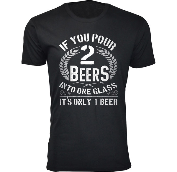 Men's Bacon and Beer Humor T-shirts product image