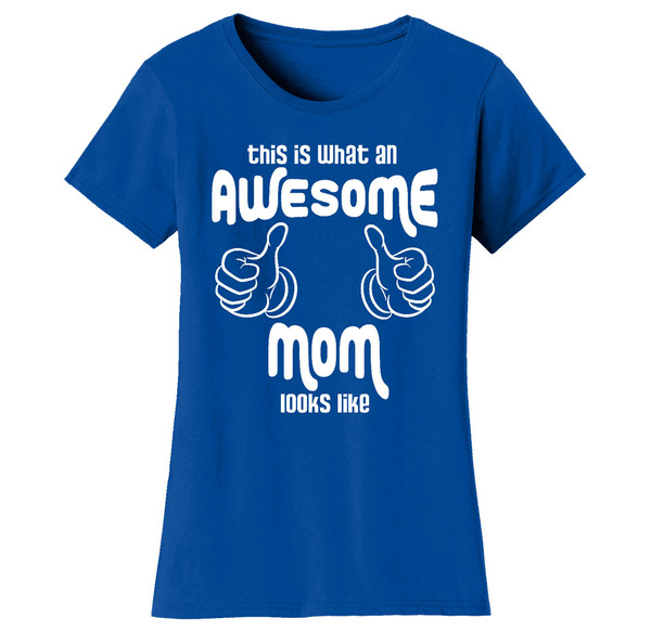 Women's Awesome and Coolest Mom T-shirt    product image