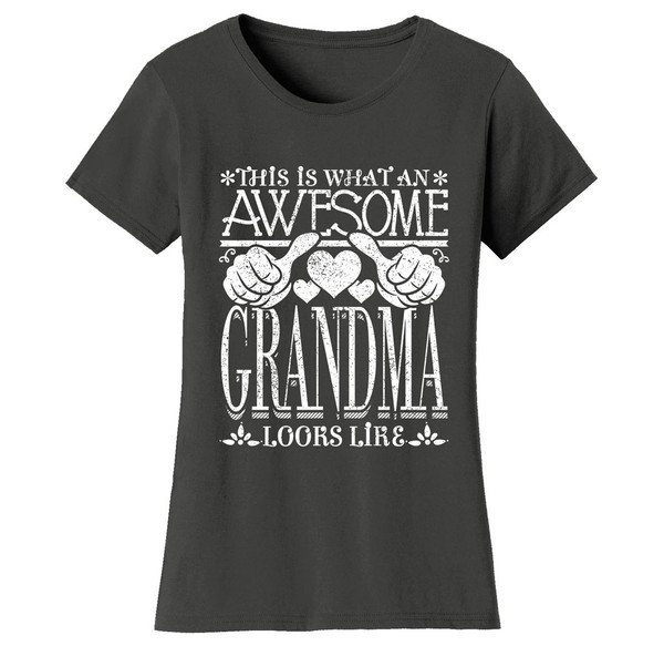 Women’s Awesome Mom and Grandma T-Shirts product image