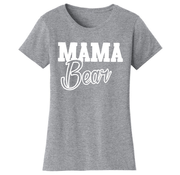 Women’s Mama Bear Themed T-Shirts product image