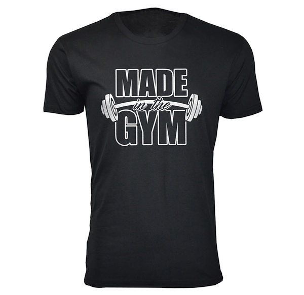 Men's 'Made in the Gym' and 'Train Insane' T-shirt product image