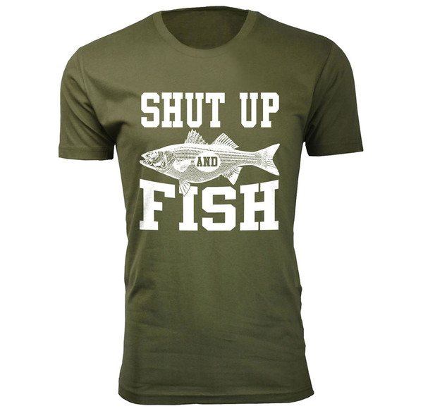 Men’s Hunting and Fishing Theme T-Shirt (S-3XL) product image
