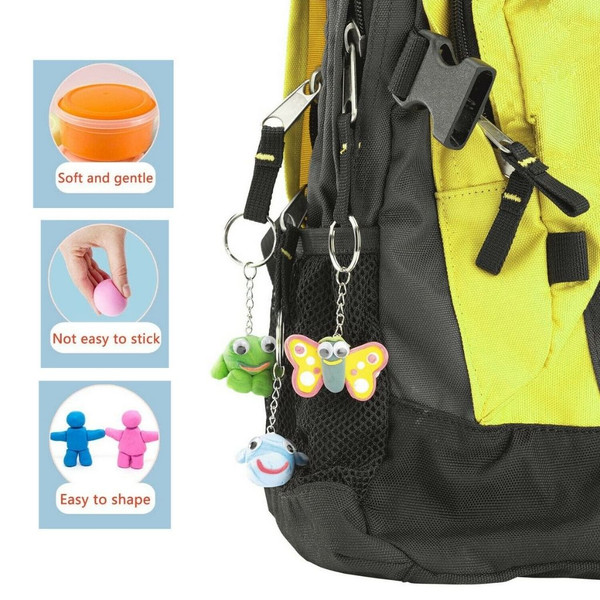 Kids' 36-Color Air Dry Modeling Clay Kit product image
