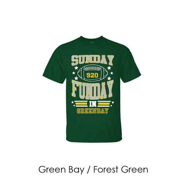 Men's Sunday Funday Football T-Shirt product image